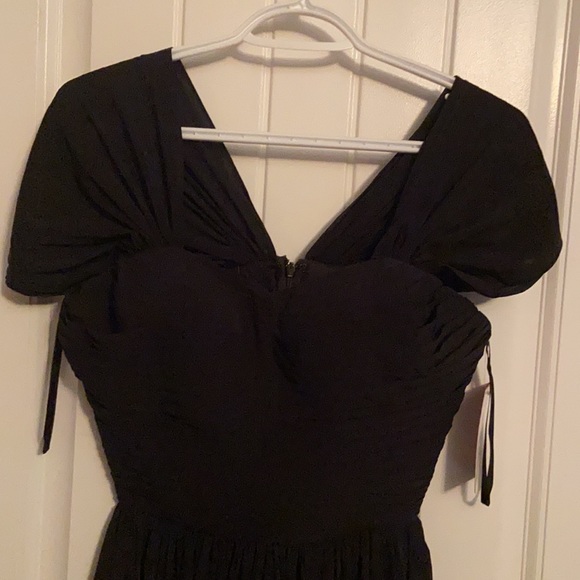 Super cute black unique vintage dress - Picture 4 of 5